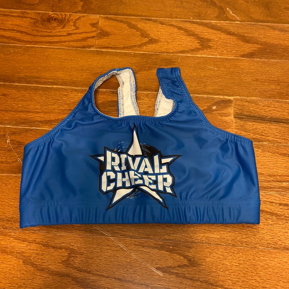 Blue Sports Bra
